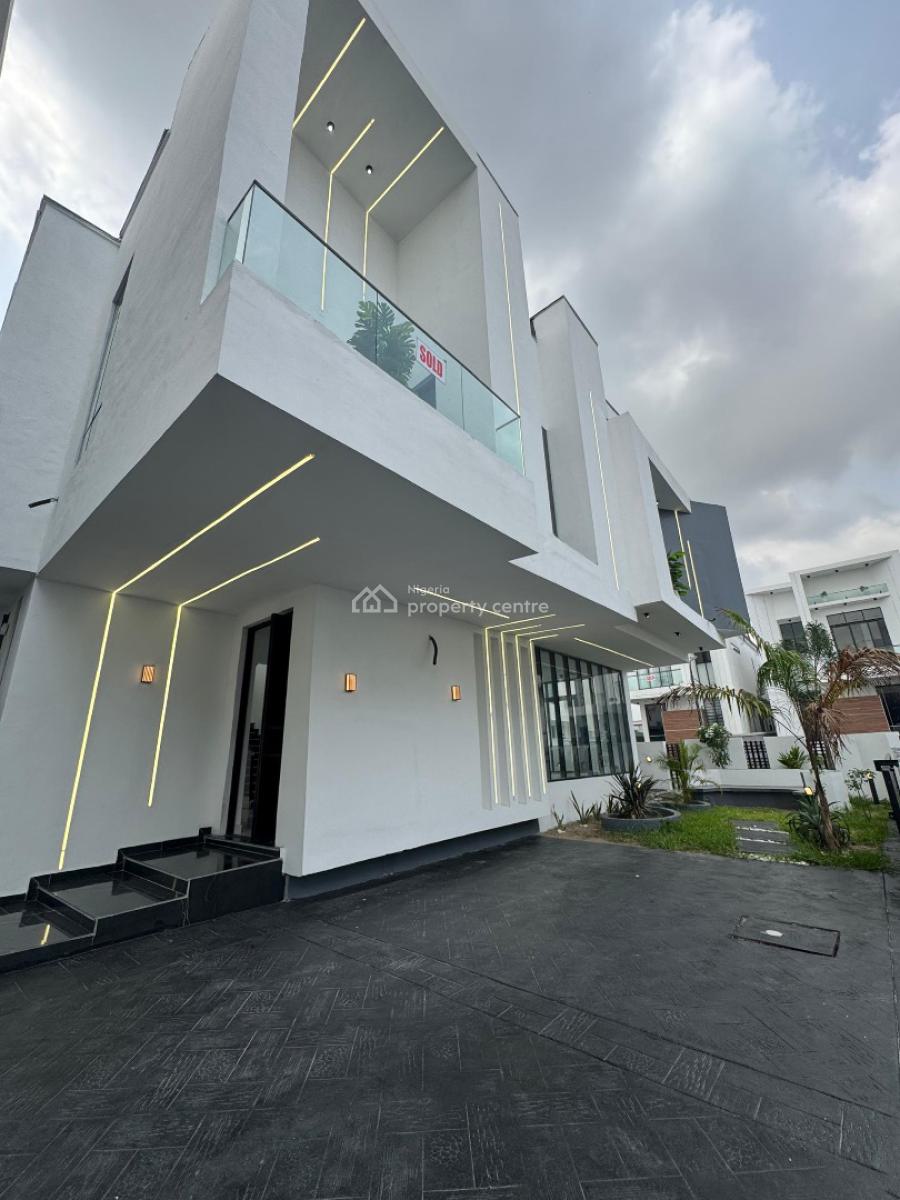 Luxury 5 Bedroom Detached Duplex with Bq, Chevron, Lekki Phase 2, Lekki, Lagos, Detached Duplex for Sale