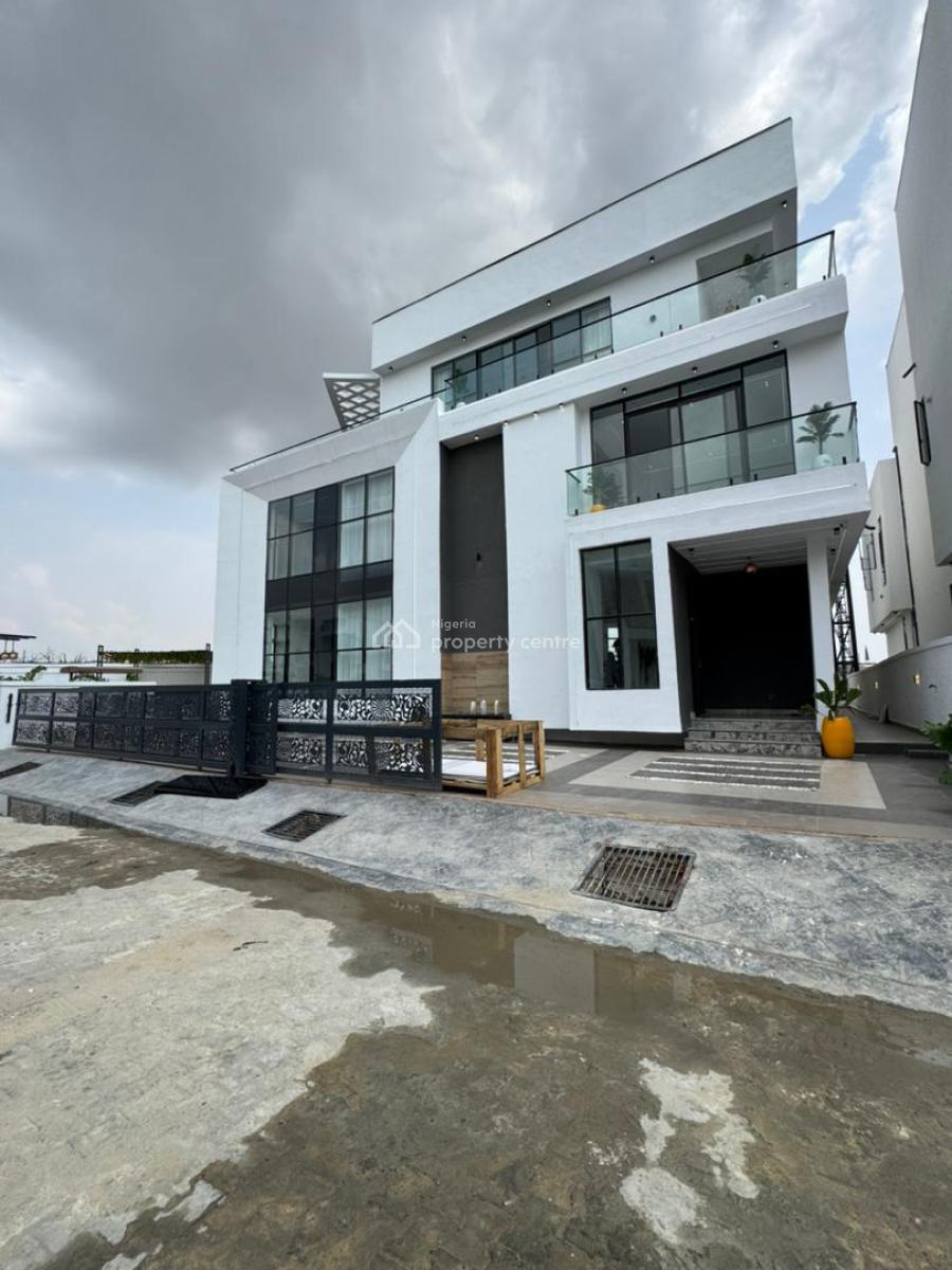 Luxury 5 Bedroom Fully Detached Duplex with Bq, Chevron, Lekki, Lagos, Detached Duplex for Sale