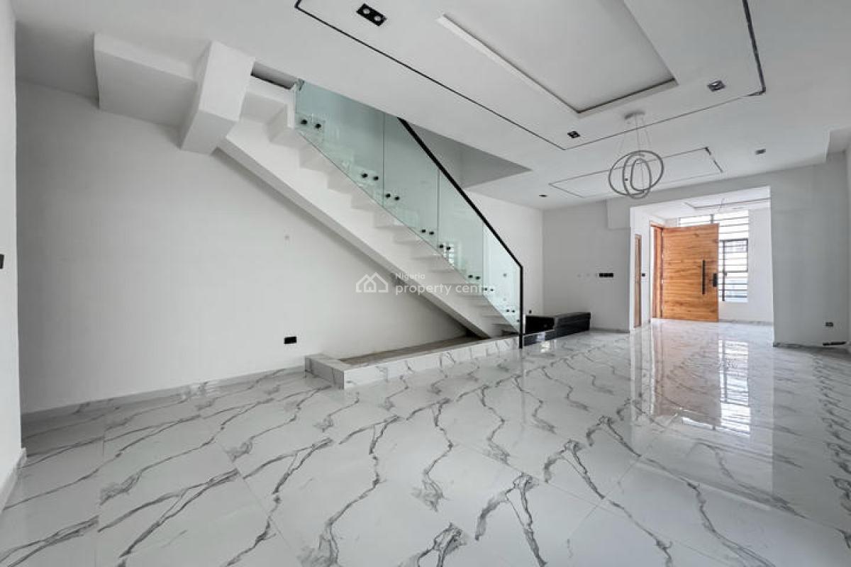 Spacious 4 Bedroom Semi-detached Duplex with Boys Quarter, Idado, Lekki, Lagos, Semi-detached Duplex for Sale