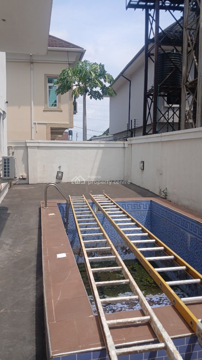 Luxury 5 Bedroom Terrace Duplex with Swimming Pool, Asaba, Delta, Terraced Duplex for Sale