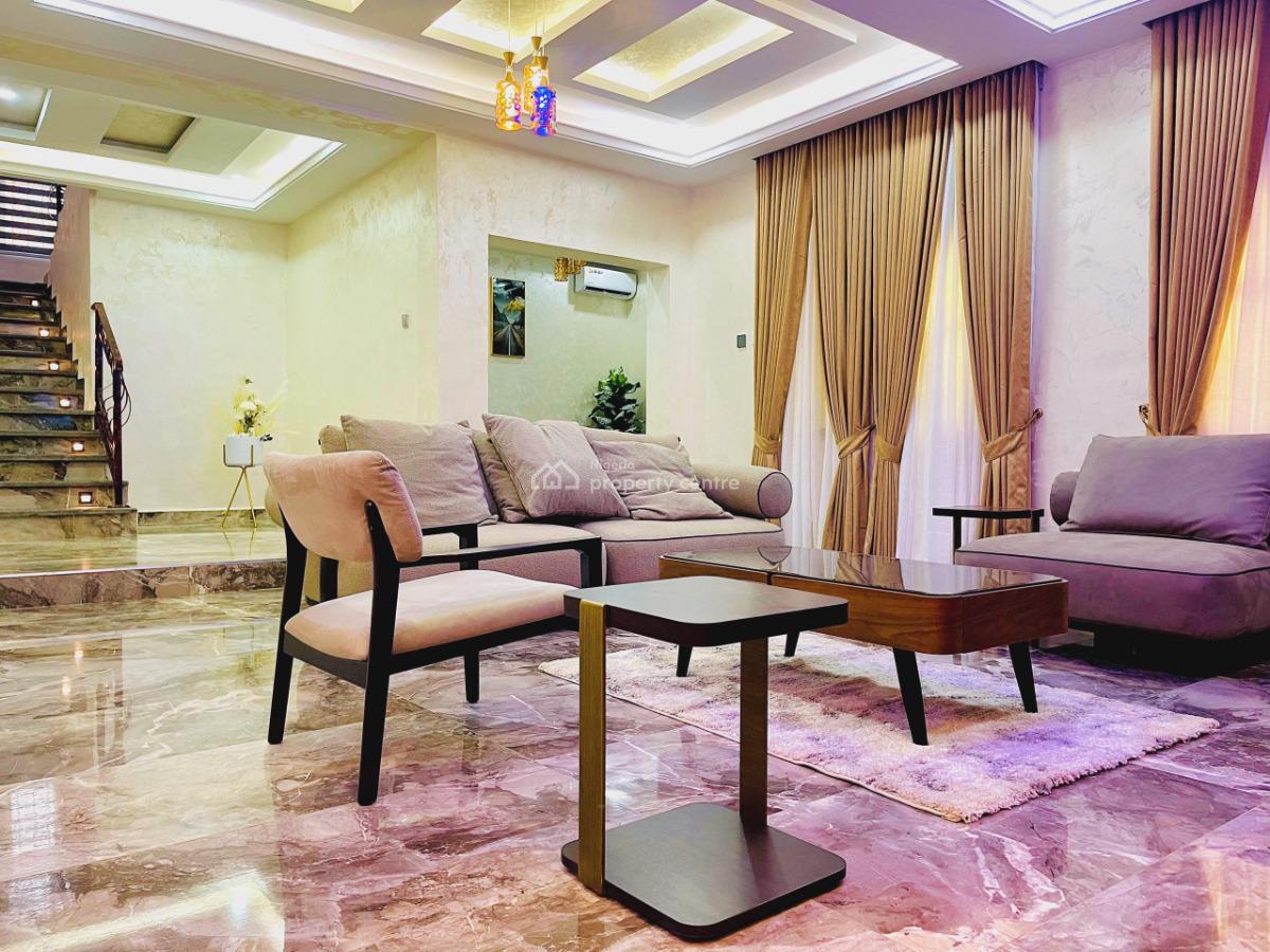 Tastefully Finished and Fully Furnished 5 Bedroom Fully, By Lokogoma Junction, Lokogoma District, Abuja, Detached Duplex for Sale