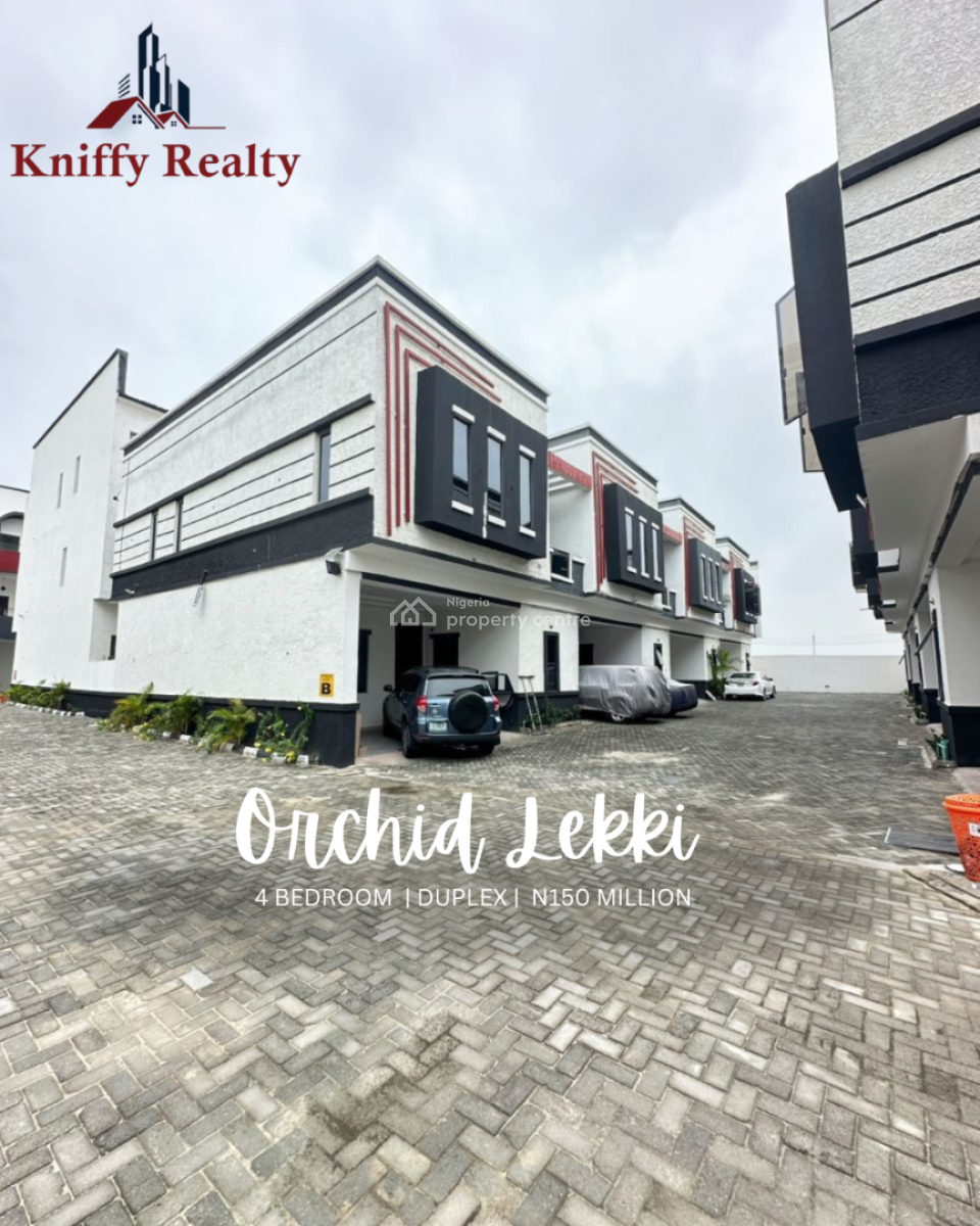 4 Bedroom Terrace Duplex, Orchid, Lekki, Lagos, Terraced Duplex for Sale