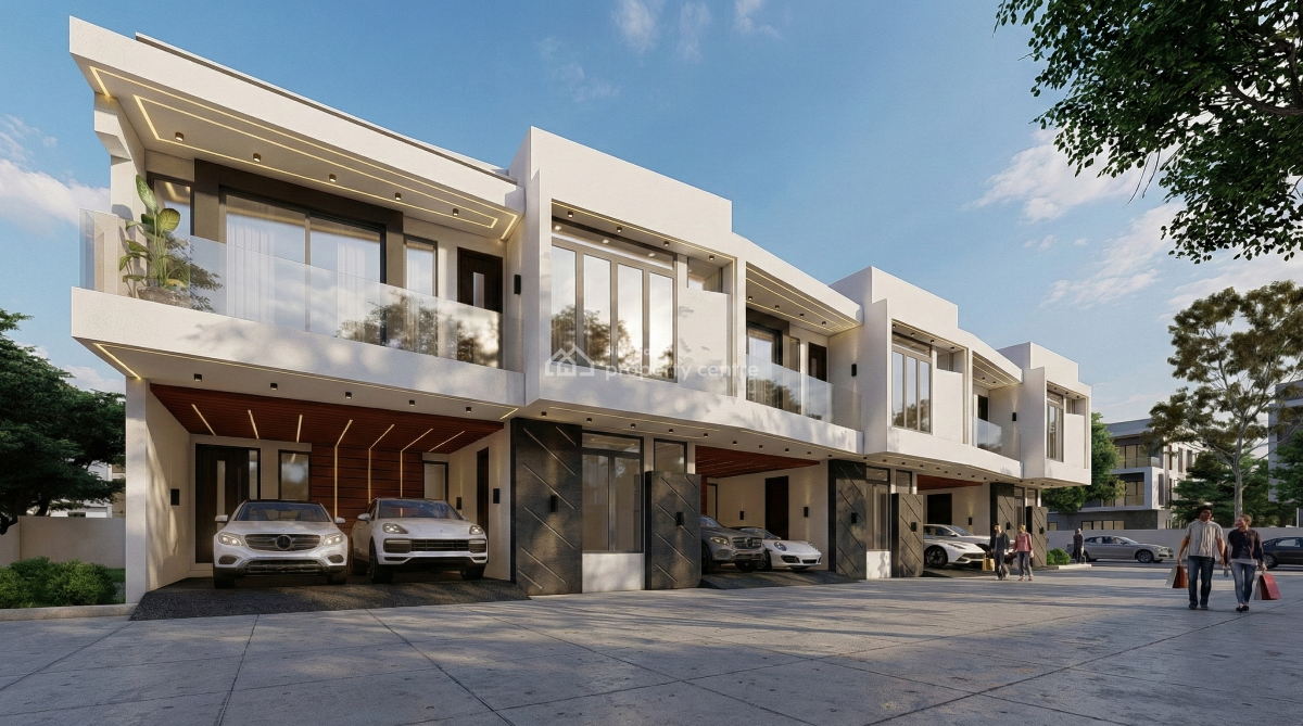 Offplan 3 Bedroom Terrace Duplex with a Bq, Lekki Scheme 2, Ajah, Lagos, Terraced Duplex for Sale
