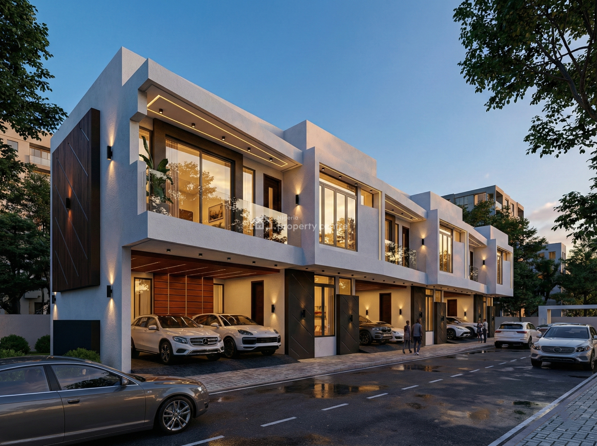 Offplan 3 Bedroom Terrace Duplex with a Bq, Lekki Scheme 2, Ajah, Lagos, Terraced Duplex for Sale