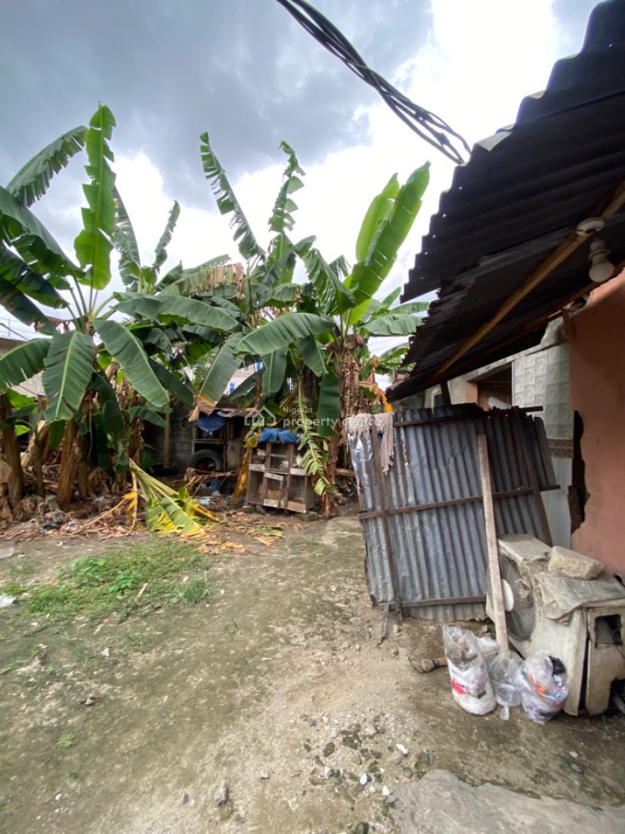 1 Plot of Land with Demolishable Structures  Just a Pole Off Major Road, East West Road By Nkpolu, Rumuigbo, Port Harcourt, Rivers, Mixed-use Land for Sale