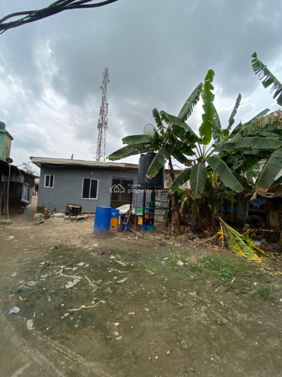 1 Plot of Land with Demolishable Structures  Just a Pole Off Major Road, East West Road By Nkpolu, Rumuigbo, Port Harcourt, Rivers, Mixed-use Land for Sale