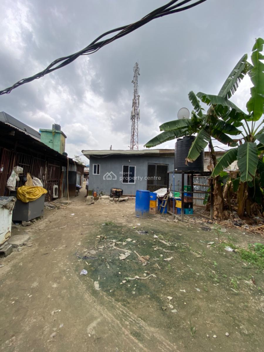 1 Plot of Land with Demolishable Structures  Just a Pole Off Major Road, East West Road By Nkpolu, Rumuigbo, Port Harcourt, Rivers, Mixed-use Land for Sale