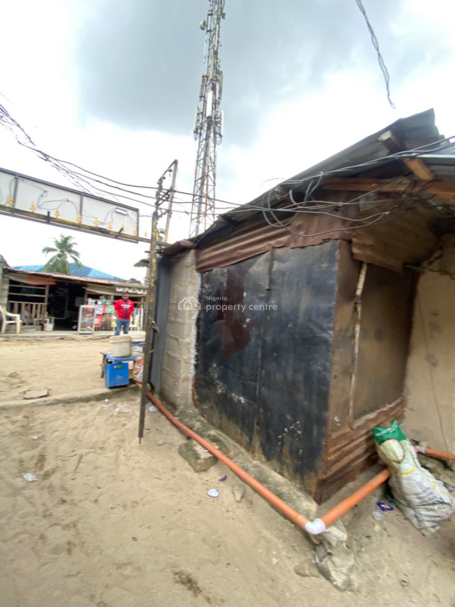 1 Plot of Land with Demolishable Structures  Just a Pole Off Major Road, East West Road By Nkpolu, Rumuigbo, Port Harcourt, Rivers, Mixed-use Land for Sale