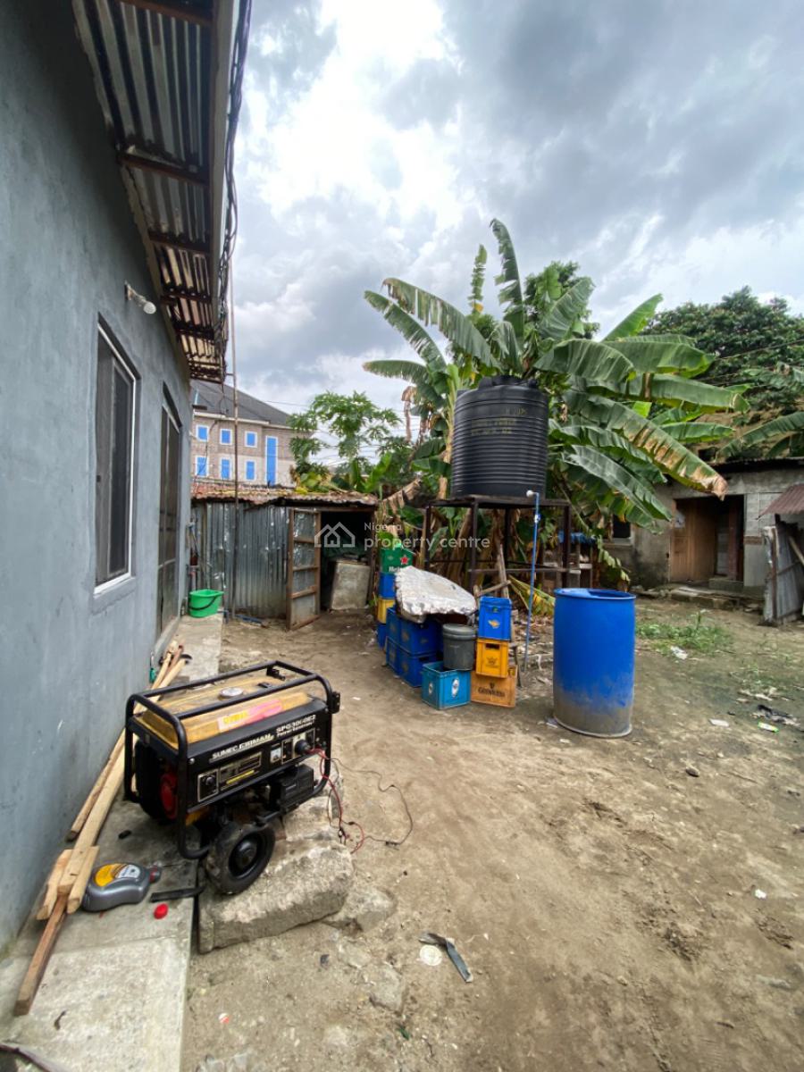 1 Plot of Land with Demolishable Structures  Just a Pole Off Major Road, East West Road By Nkpolu, Rumuigbo, Port Harcourt, Rivers, Mixed-use Land for Sale