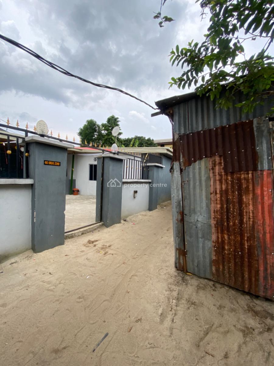 1 Plot of Land with Demolishable Structures  Just a Pole Off Major Road, East West Road By Nkpolu, Rumuigbo, Port Harcourt, Rivers, Mixed-use Land for Sale