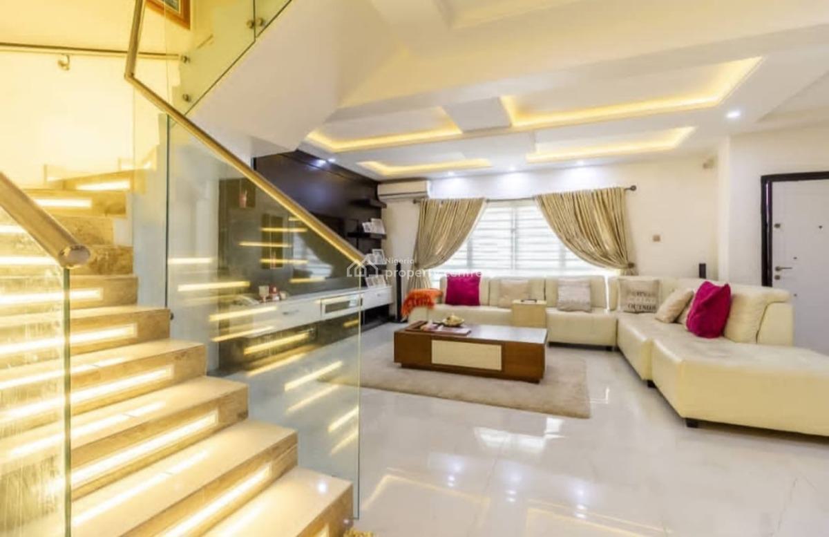 Well Maintained 4 Bedroom Semi Detached Duplex with Bq  Secured Estate, Prime Water Garden 2 Off Freedom Way, Lekki Phase 1, Lekki, Lagos, Semi-detached Duplex for Sale