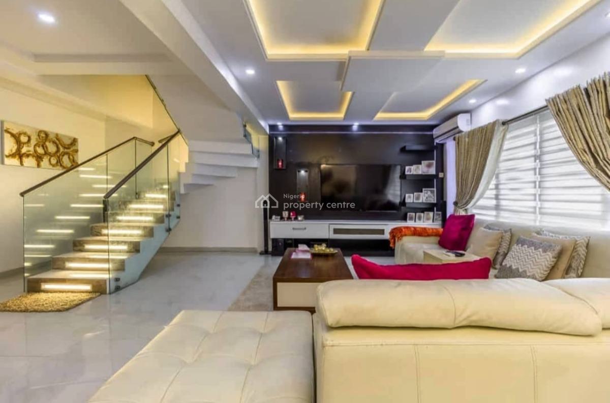 Well Maintained 4 Bedroom Semi Detached Duplex with Bq  Secured Estate, Prime Water Garden 2 Off Freedom Way, Lekki Phase 1, Lekki, Lagos, Semi-detached Duplex for Sale
