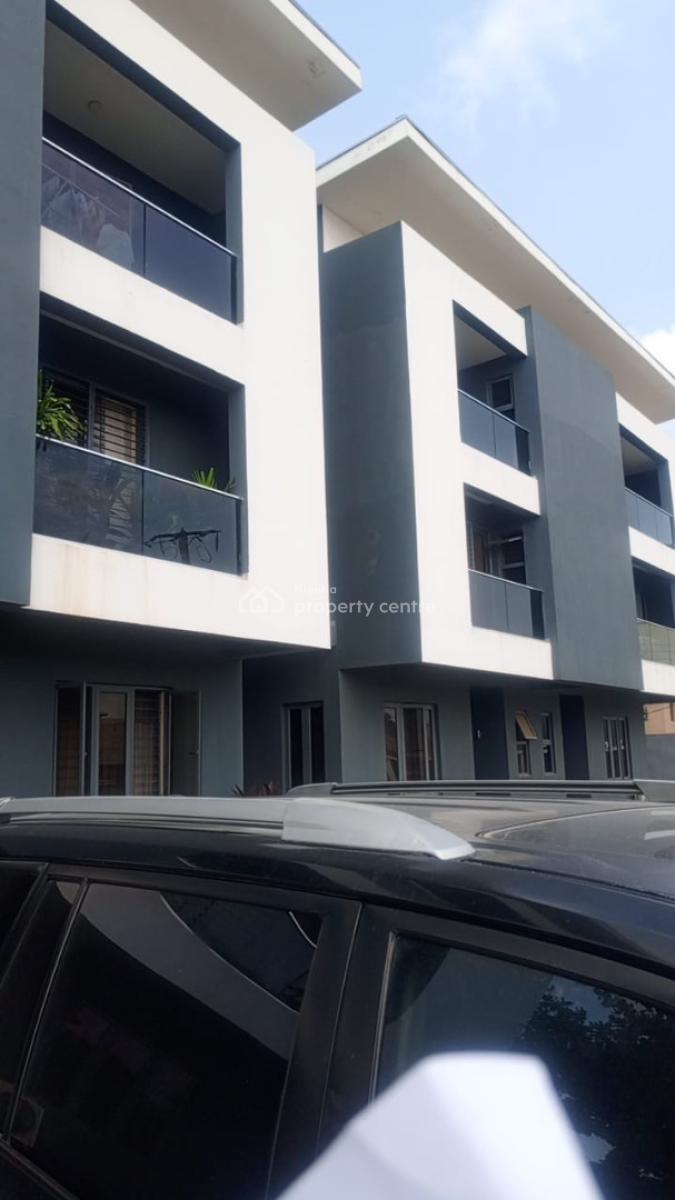 Furnished 3 Bedroom Terrace, Atlantic View Estate,, Igbo Efon, Lekki, Lagos, House for Rent