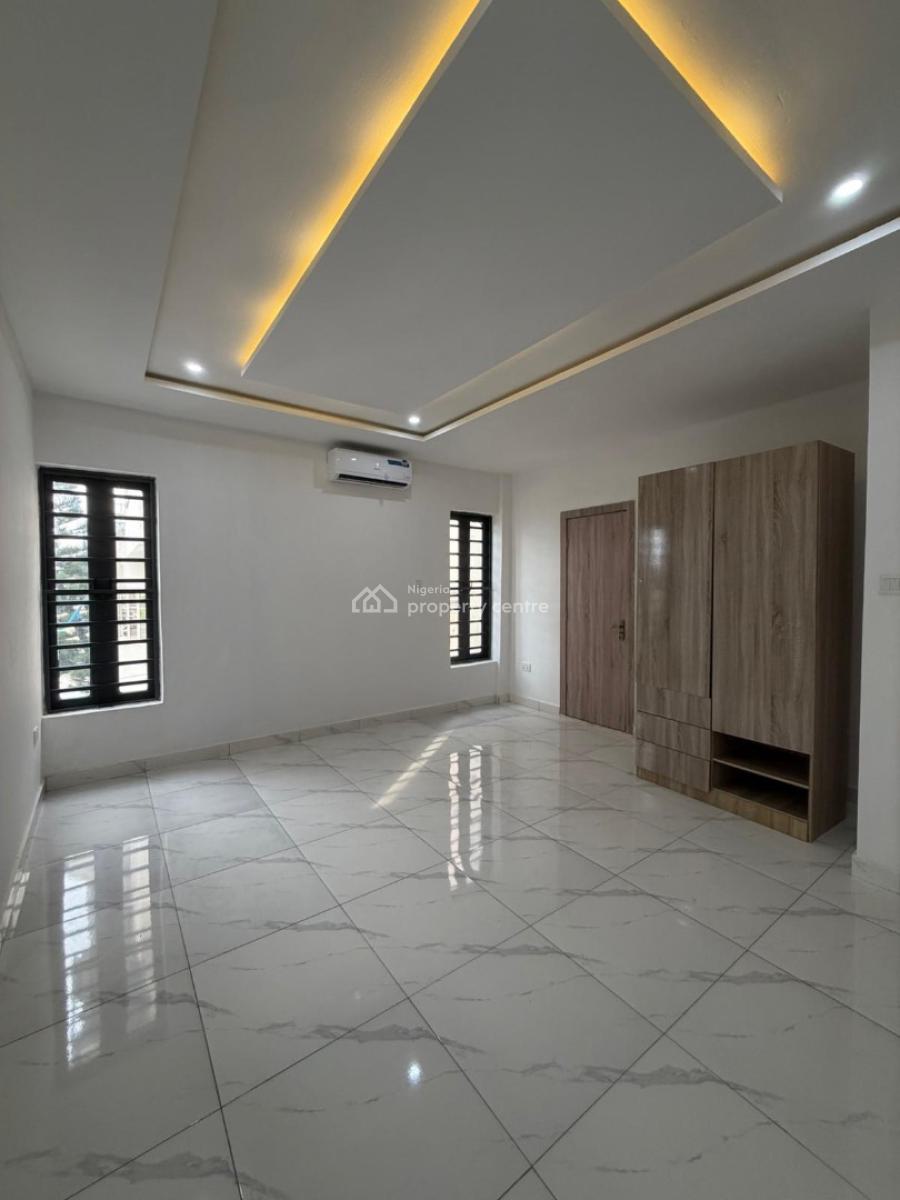Fully Serviced 4 Bedroom Terrace with Pool, Atlantic View Estate, Alpha Beach Road, Lekki, Lagos, Terraced Duplex for Rent