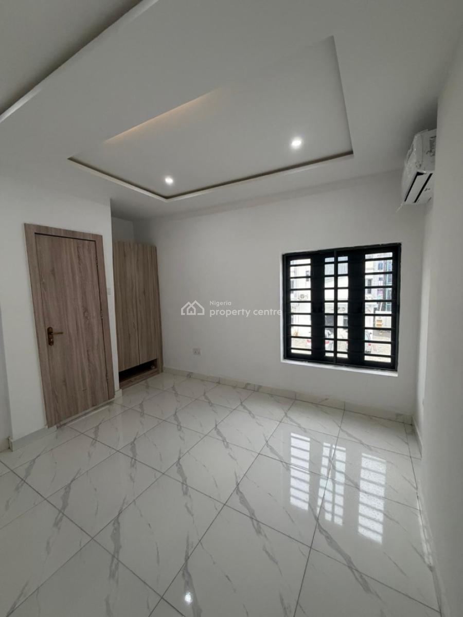 Fully Serviced 4 Bedroom Terrace with Pool, Atlantic View Estate, Alpha Beach Road, Lekki, Lagos, Terraced Duplex for Rent