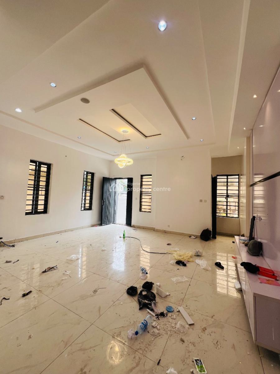 Well Built 4 Bedroom Semi Detached Duplex, Chevron, Lekki, Lagos, Semi-detached Duplex for Rent
