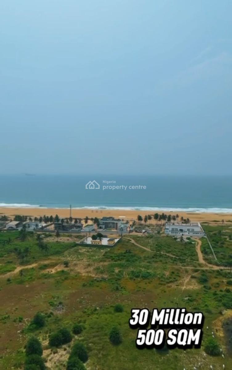 Beach Front Land, Ilashe Beach, Badagry, Lagos, Mixed-use Land for Sale