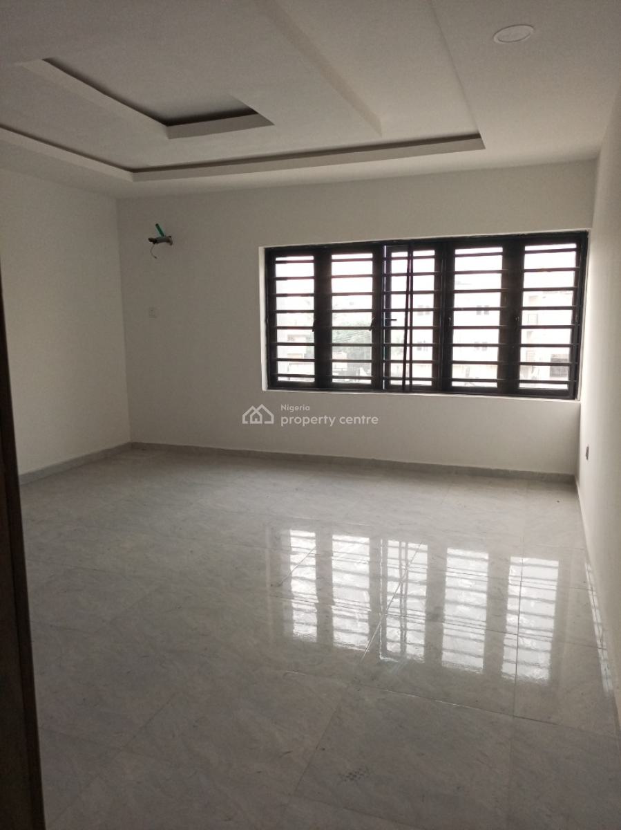 Brand 4 Bedroom Terrace with Bq Pool Study Room Play Ground, Good Area, Ologolo, Lekki, Lagos, Terraced Duplex for Rent