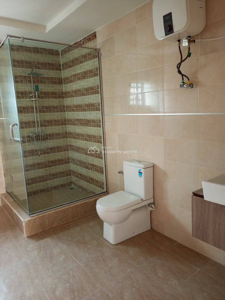 Brand 4 Bedroom Terrace with Bq Pool Study Room Play Ground, Good Area, Ologolo, Lekki, Lagos, Terraced Duplex for Rent