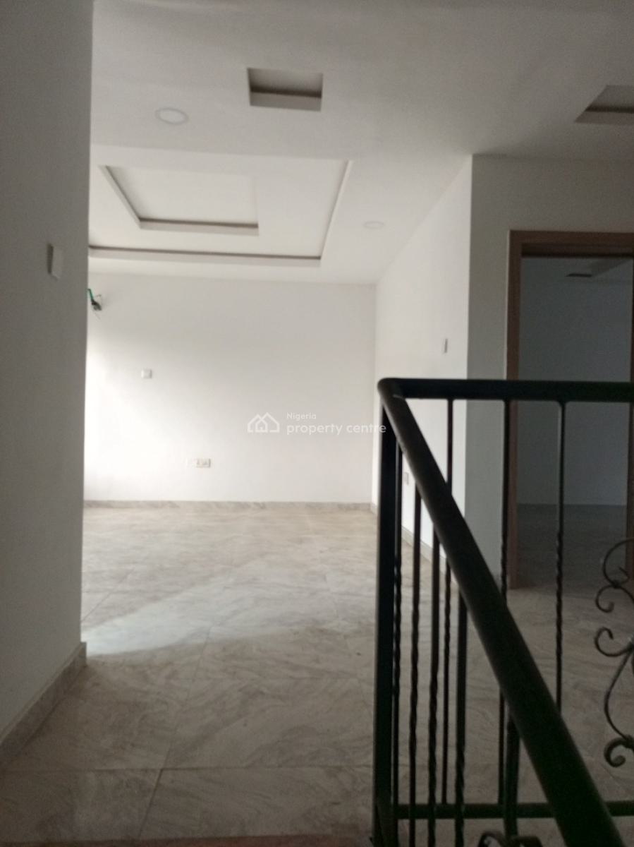 Brand 4 Bedroom Terrace with Bq Pool Study Room Play Ground, Good Area, Ologolo, Lekki, Lagos, Terraced Duplex for Rent