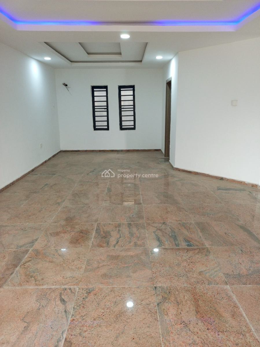 Brand 4 Bedroom Terrace with Bq Pool Study Room Play Ground, Good Area, Ologolo, Lekki, Lagos, Terraced Duplex for Rent