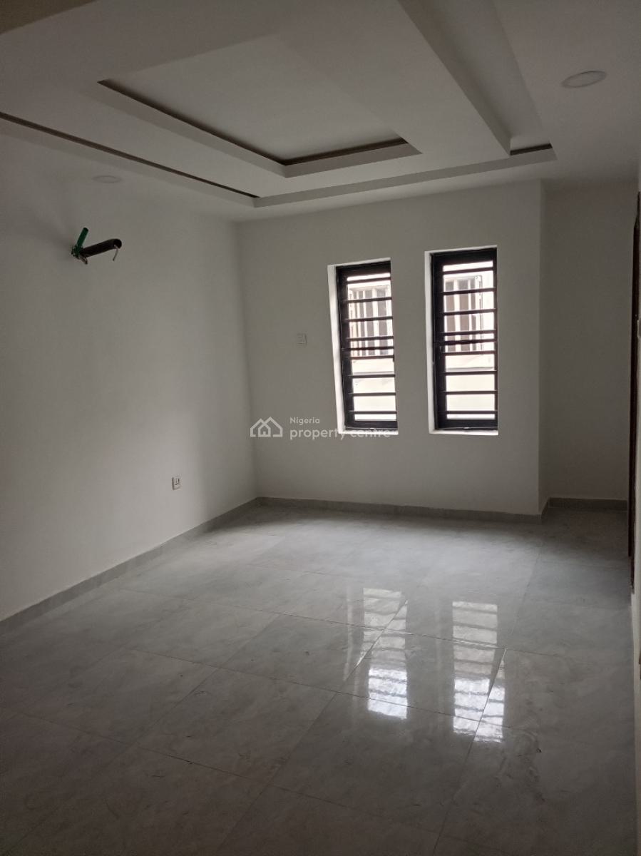Brand 4 Bedroom Terrace with Bq Pool Study Room Play Ground, Good Area, Ologolo, Lekki, Lagos, Terraced Duplex for Rent