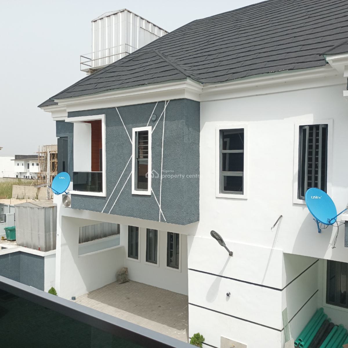 Serviced Brand New 3 Bedroom Terrace House with Amazing Facilities, Ajah, Lagos, Terraced Duplex for Sale