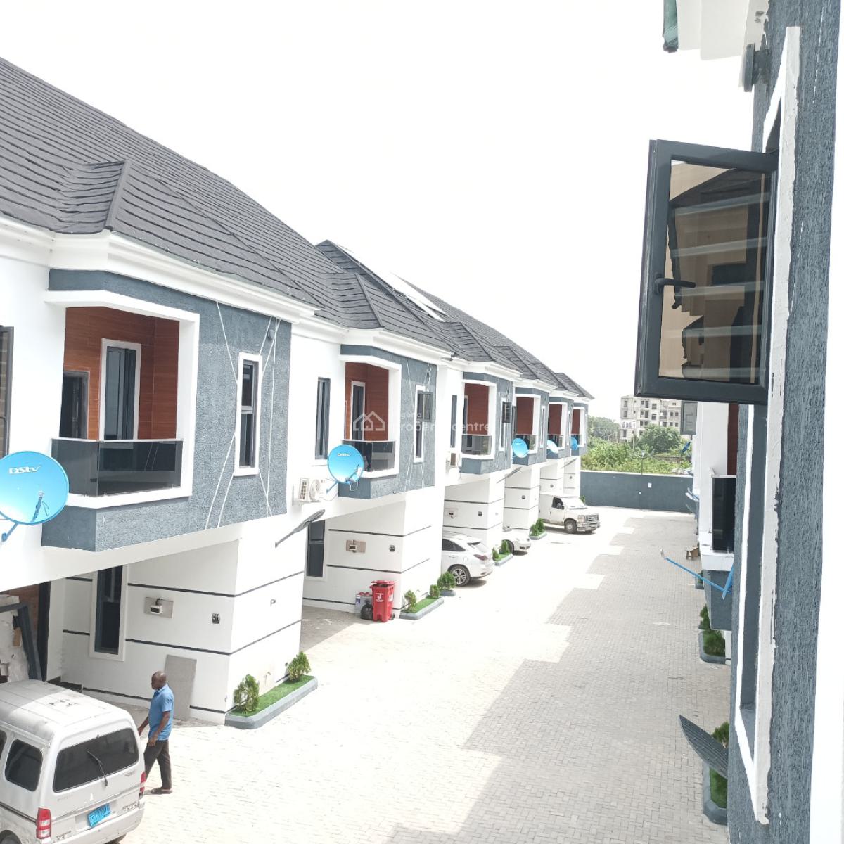 Serviced Brand New 3 Bedroom Terrace House with Amazing Facilities, Ajah, Lagos, Terraced Duplex for Sale