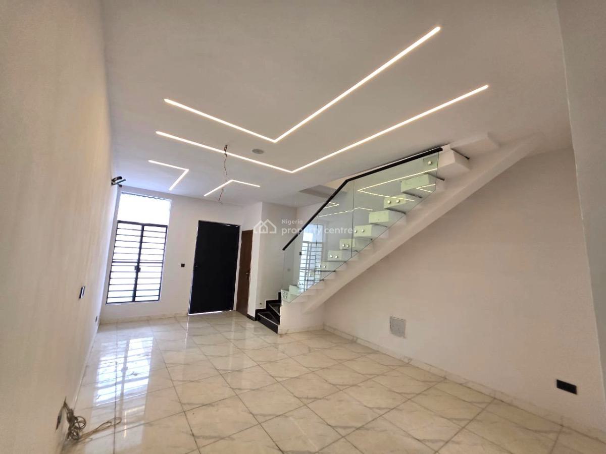 Modern Newly Built Luxury Plus a Big B Q in Serene Surroundings, Lekki Scheme 2, Ajah, Lagos, Terraced Duplex for Rent