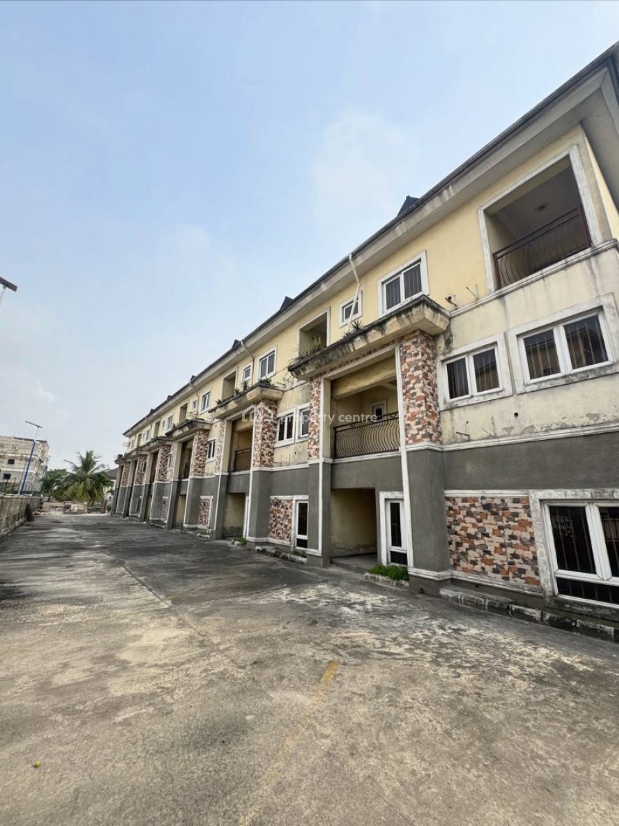 6 Units of 4 Bedroom Terrace Triplexes, Gra Phase 2, Port Harcourt, Rivers, Terraced Duplex for Sale