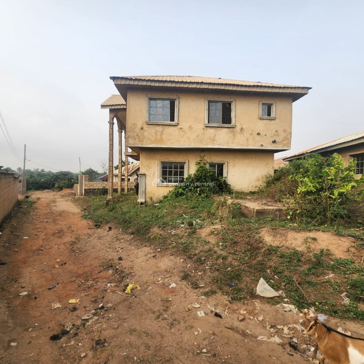 a Standard 4 Bedroom Duplex, Odo Oba, Moniya, Ibadan, Oyo, House for Sale