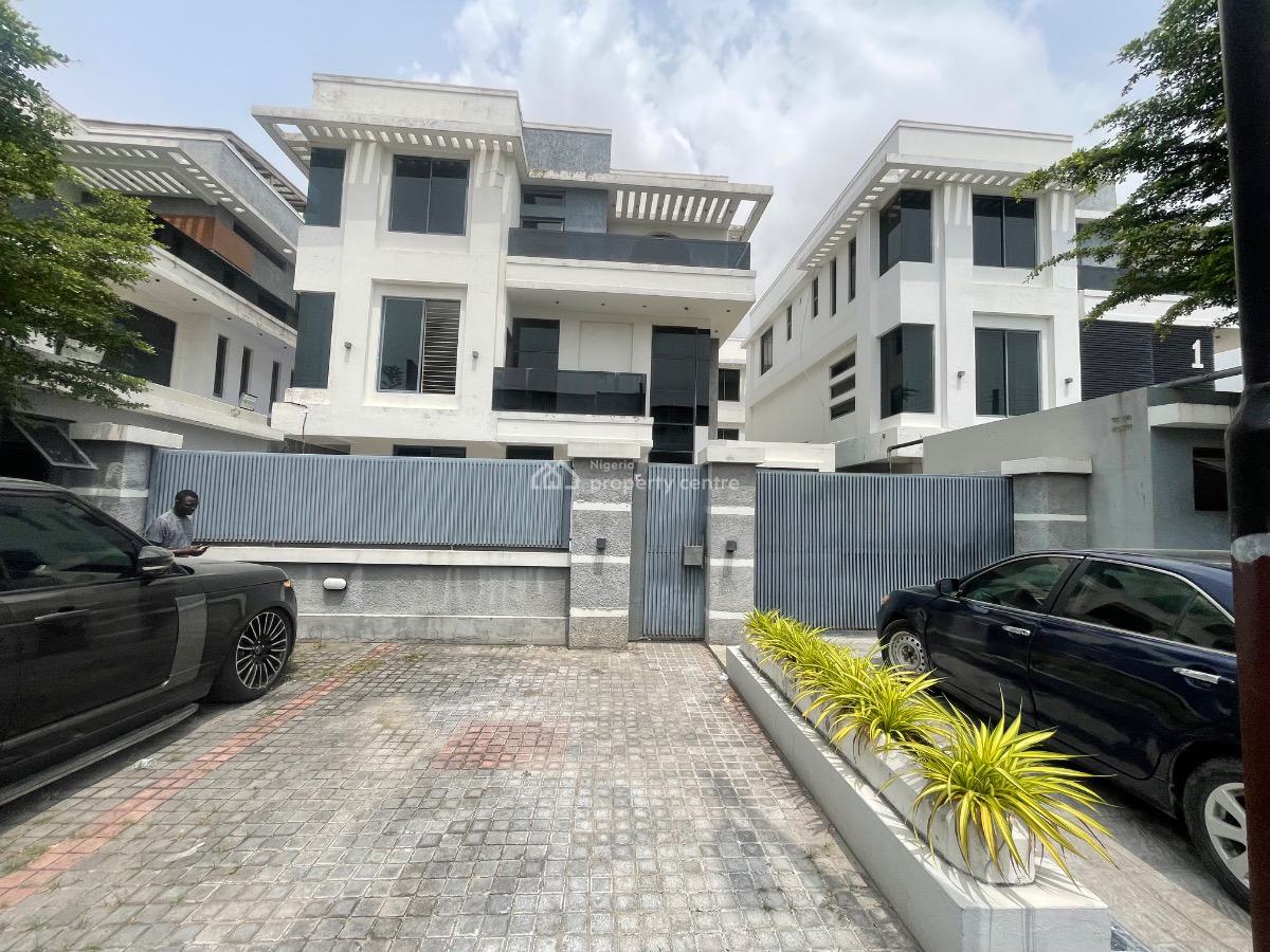 Spacious 5 Bedrooms Detached Duplex with Room Boys Quarters, Lekki Phase 1, Lekki, Lagos, Detached Duplex for Rent