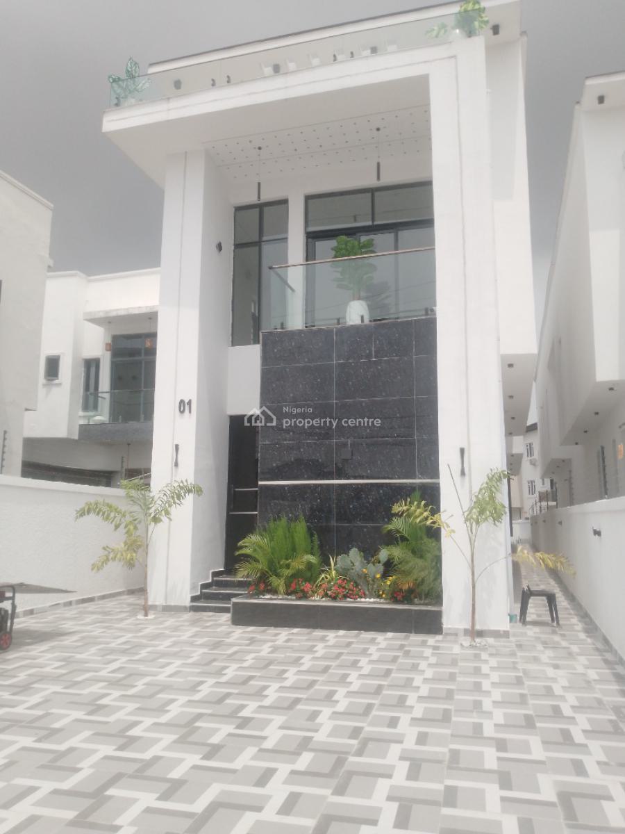 Luxury 5 Bedroom Fully Detached with Bq and Swimming Pool, Lekki, Lagos, House for Sale