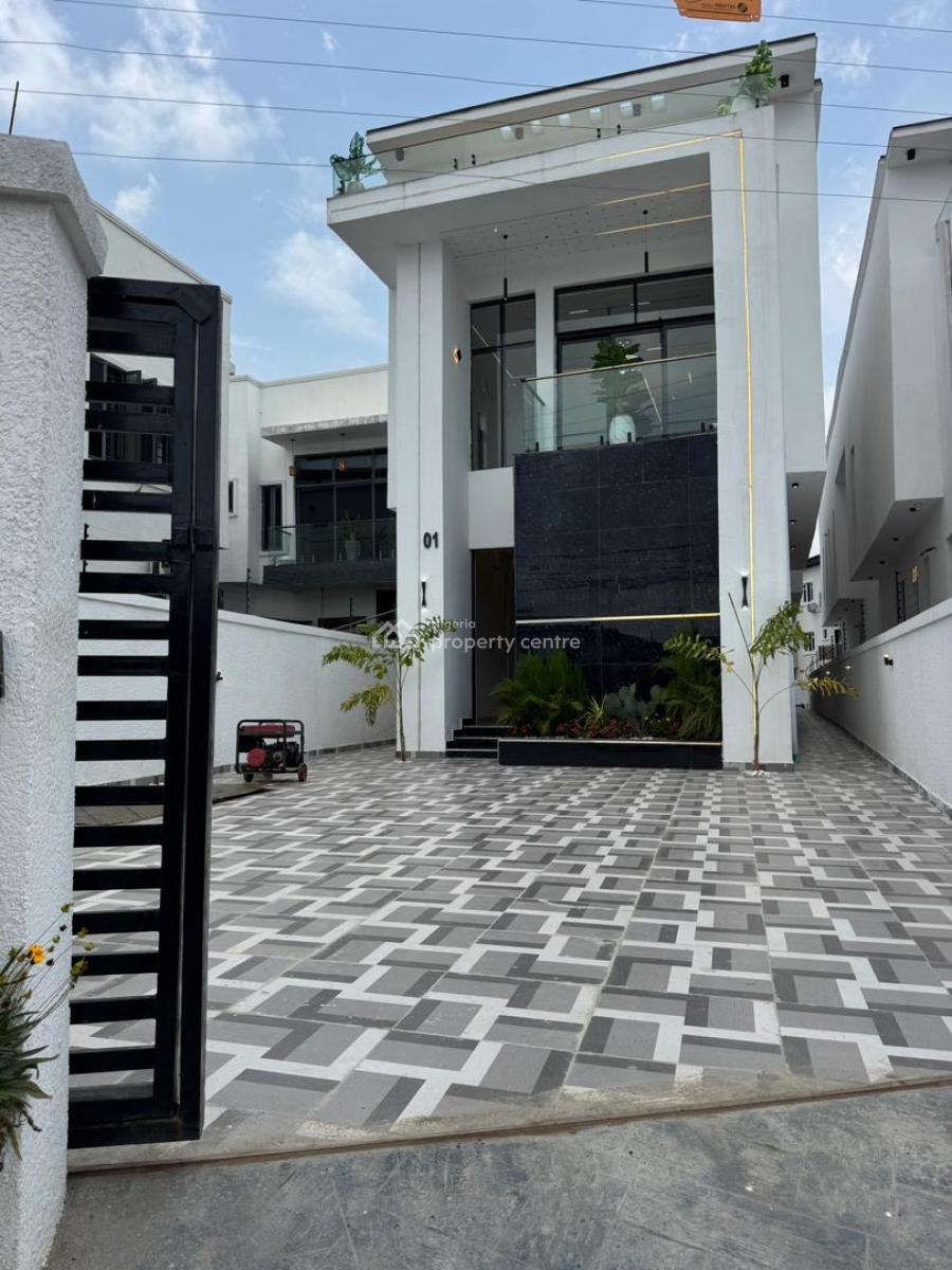 Luxury 5 Bedroom Fully Detached with Bq and Swimming Pool, Lekki, Lagos, House for Sale