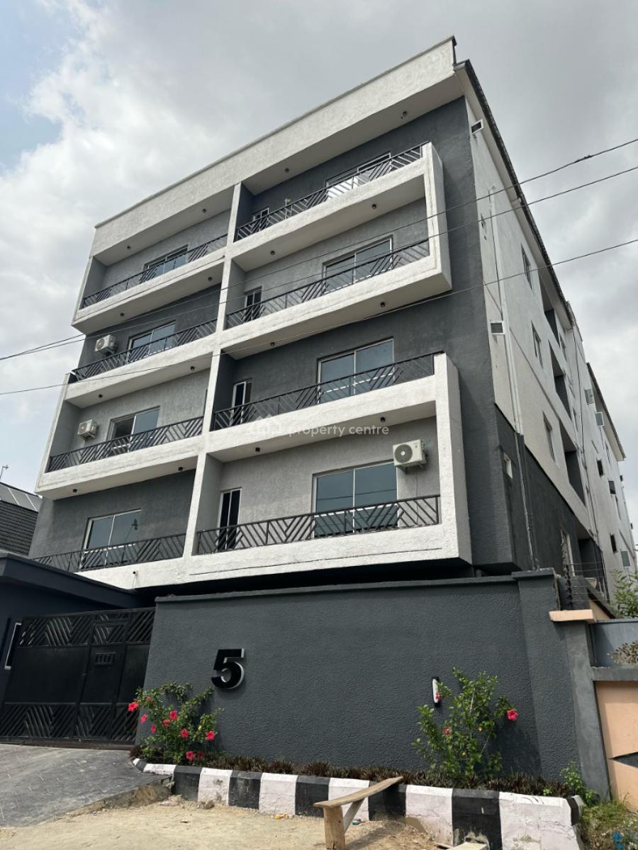 Serviced 2 Bedroom Flat with Acs, Swimming Pool, Elevator &  Solar, Ilasan, Lekki, Lagos, Flat / Apartment for Rent