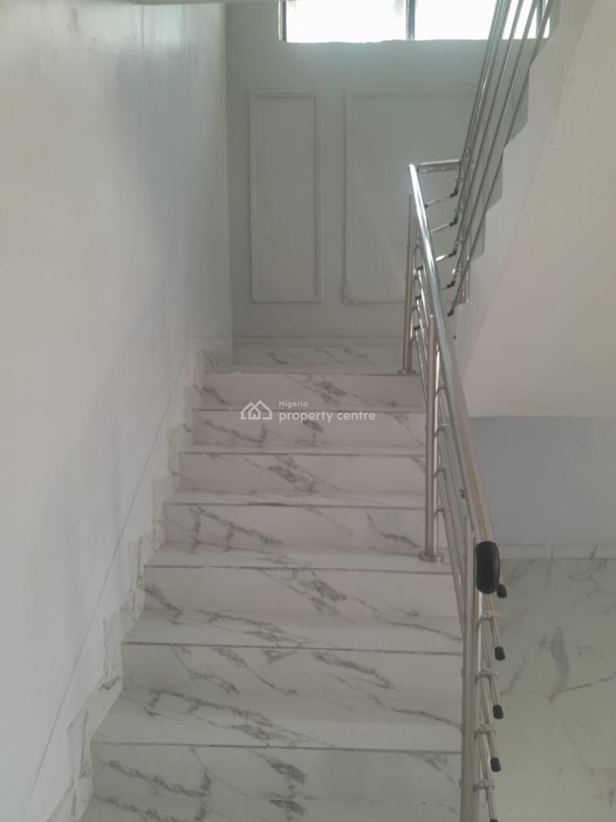 Luxurious 4 Bedroom Semi Detached Duplex with Pop Finishing, New Road, Chevron, Lekki, Lagos, Semi-detached Duplex for Rent