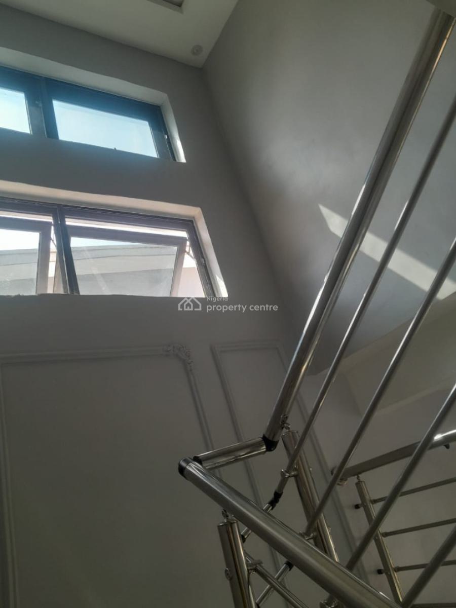 Luxurious 4 Bedroom Semi Detached Duplex with Pop Finishing, New Road, Chevron, Lekki, Lagos, Semi-detached Duplex for Rent