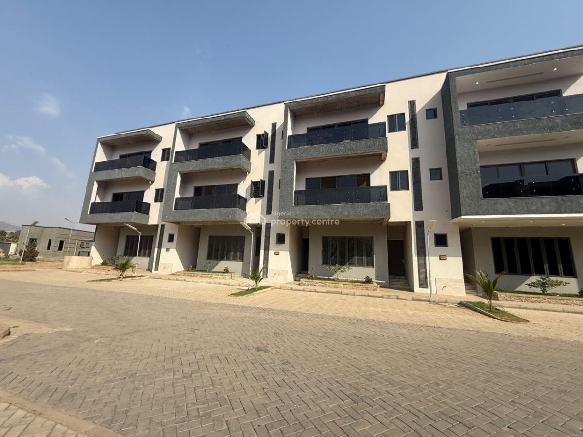 4 Bedroom Terrace with Bq, Jahi, Abuja, Terraced Duplex for Sale