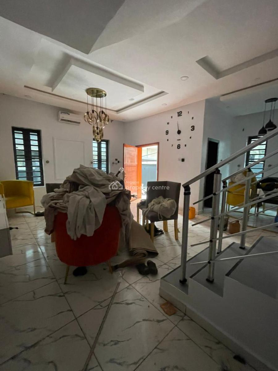 a 4 Bedroom Semi Detached Duplex with Bq, Chevron Drive, Chevron, Lekki, Lagos, Semi-detached Duplex for Rent