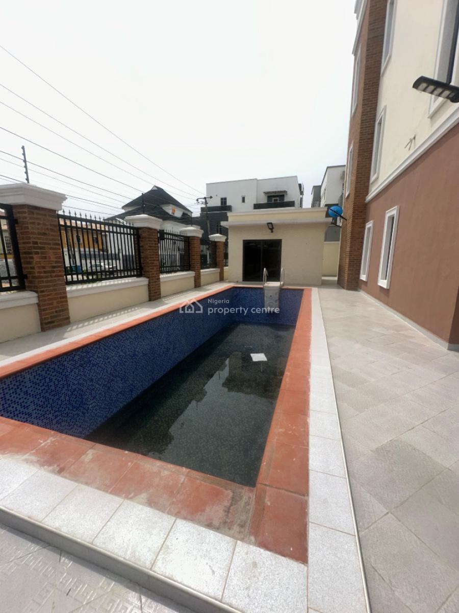 4 Bedroom Terrace Duplex with Pool and Gym, Lekki Phase 1, Lekki, Lagos, Terraced Duplex for Rent