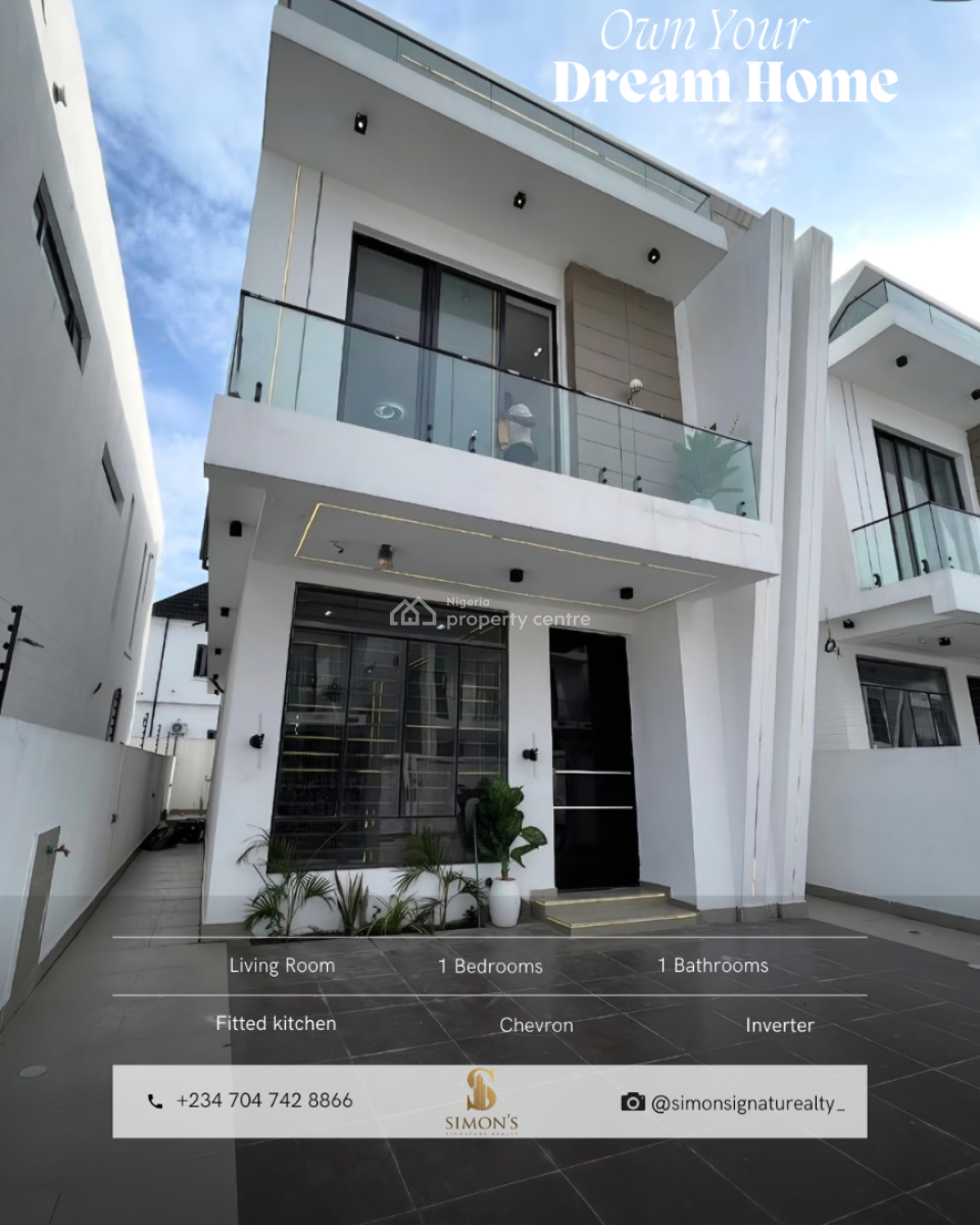 Massive 4 Bedroom, Orchid, Lekki, Lagos, Detached Duplex for Rent