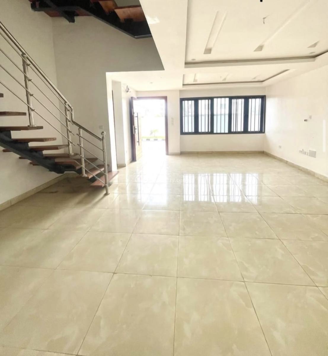 Fully Service 4 Bedroom Terrace, Lekki Phase 1, Lekki, Lagos, House for Rent