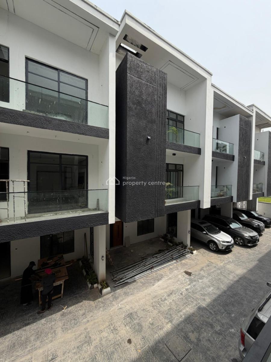 Contemporary Finished 10 Units of Luxurious 5 Bedroom Terrace with Bq, Ikate Elegushi, Lekki, Lagos, Terraced Duplex for Sale
