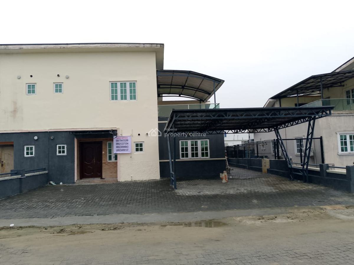 3 Bedroom Semi Detached Duplex with Bq, Lekki Gardens Phase 5 Estate, Ajah, Lagos, Semi-detached Duplex for Rent