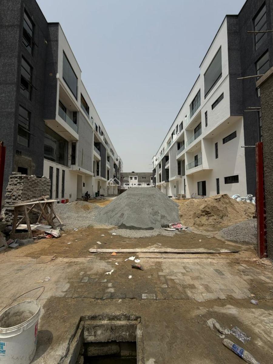 10 Units of 4-bedroom Town House Terrace Duplexes with Bq, Off Kusenla Road, Ikate Elegushi, Lekki, Lagos, Terraced Duplex for Sale