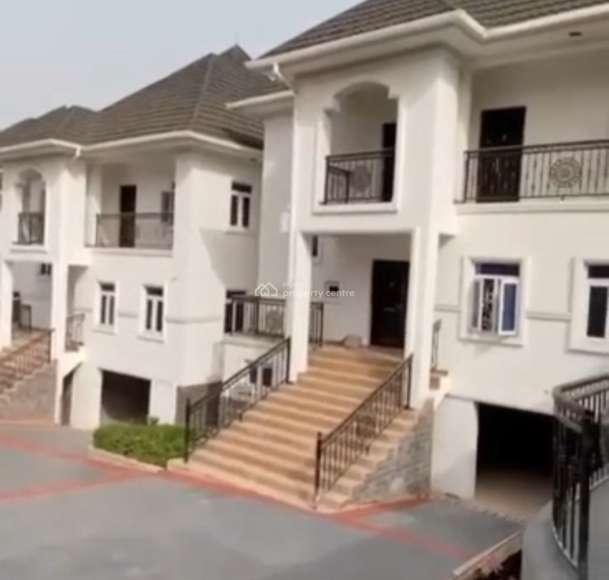 Luxurious 4 Bedroom Terrace Duplex with Bq, Asokoro District, Abuja, Terraced Duplex for Rent