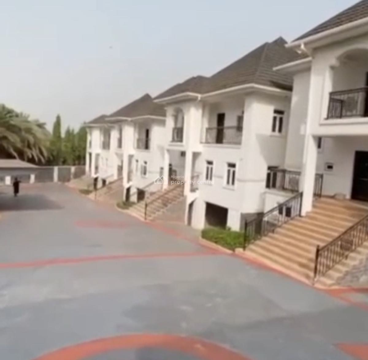 Luxurious 4 Bedroom Terrace Duplex with Bq, Asokoro District, Abuja, Terraced Duplex for Rent