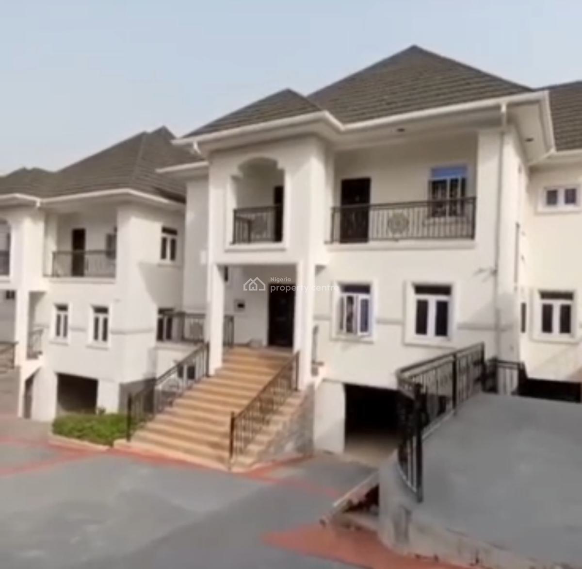 Luxurious 4 Bedroom Terrace Duplex with Bq, Asokoro District, Abuja, Terraced Duplex for Rent
