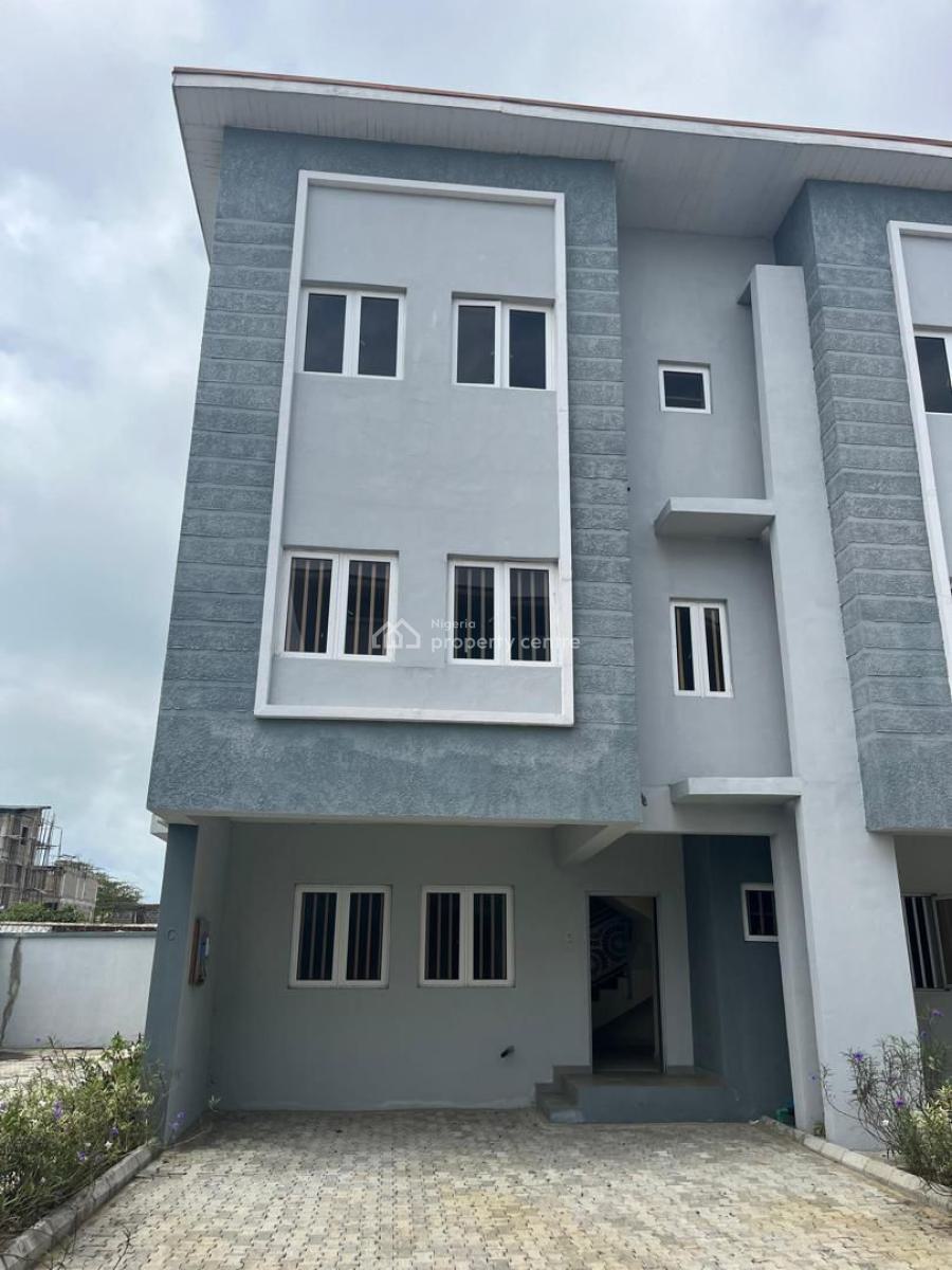 Executive Newly Built 3 Bedroom Duplex, New Road, Lekki, Lagos, Terraced Duplex for Rent