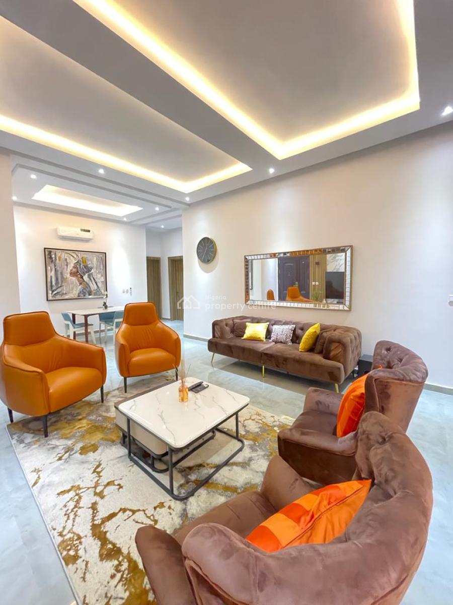 Spacious 3 Bedroom Apartment in a Serene Nieghborhood, Alausa Off Ikeja City Mall, Ikeja, Lagos, Flat / Apartment Short Let